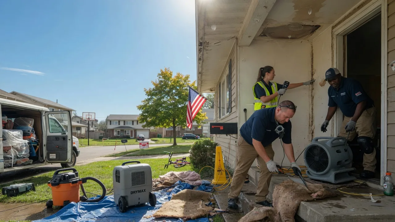 Water Damage Restoration in New Leipzig, ND near me